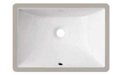envy undermount porcelain vanity sink