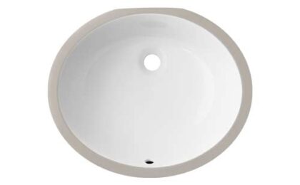 envy undermount porcelain vanity sink