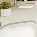 Bayshore Sand Quartz - sink Beige Quartz