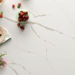 Calacatta Laza Oro quartz vignette