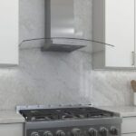 Pental Lunaria quartz - kitchen range