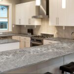 Silver Falls granite kitchen countertops