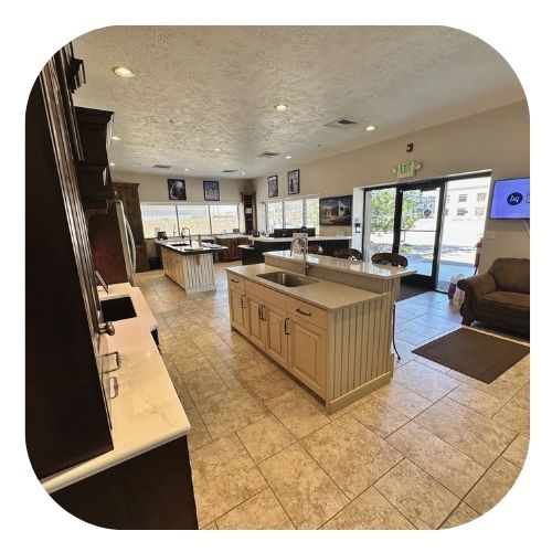 Pleasant Grove Showroom Kitchen Scene