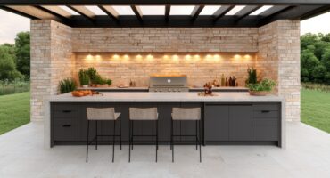What Are the Components of a Good Outdoor Kitchen in Utah | Bedrock Quartz