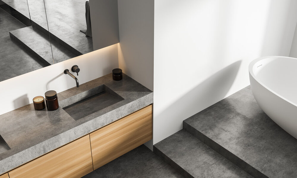 Stone Bathroom Countertops: Extending the Beauty Beyond the Kitchen